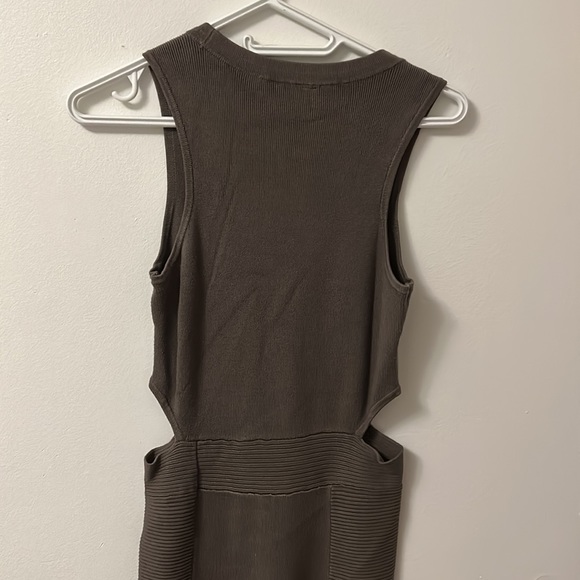 Navy Green Guess Dress - Picture 3 of 3